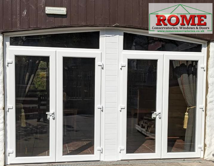 RomeConservato1's tweet photo. 🏴󠁧󠁢󠁷󠁬󠁳󠁿🏴󠁧󠁢󠁷󠁬󠁳󠁿White UPVC doors fitted recently in a holiday park all ready for a busy season.
#Rome #Romeconservatories #White #Patiodoors #Frenchdoors #Doubledoors #conservatory #home #interiordesign #renovation #windows #homeimprovement #frenchdoors #Narberth #Pembrokeshire #Wales https://t.co/6fHMUayQbe