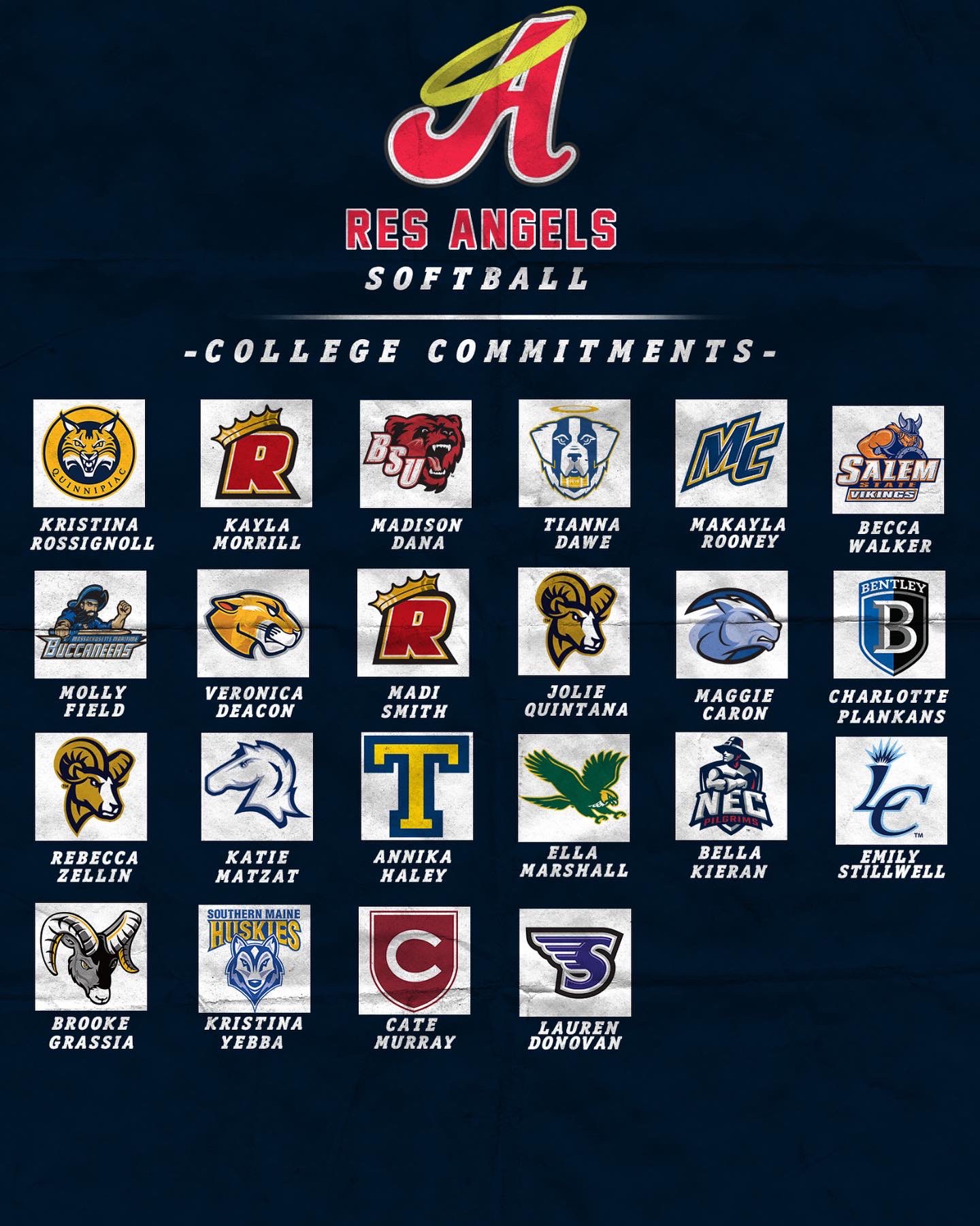RES Angels Softball Development (MA) (res_angels) / Twitter