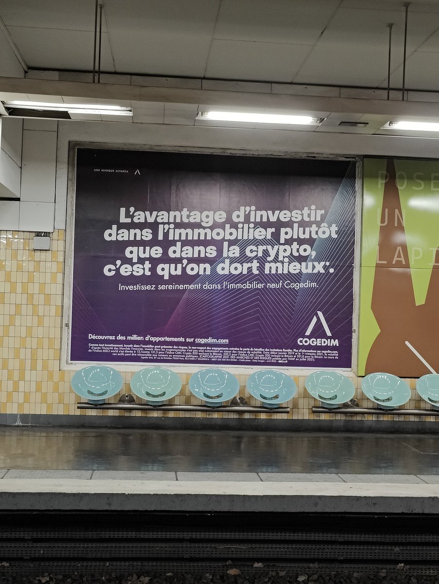 mzeller's tweet photo. France ngmi.

Below inflation yield on a generational ponzi that look great until your tenant loses his job, stops paying rent and you realize the standard eviction procedure time is around 3 years. https://t.co/Sh6Cs7hdWY