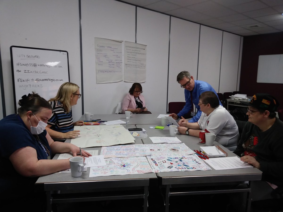 lynnewalsall's tweet photo. #CoproductionRWT
#TeamChildRWT #TeamLearningDisabilityRWT
Hard at work sense checking our processes π
@UoWFEHW @RWT_patientexp @AlisonDowling10 @BollardMartin @DvcDudley @DVCSarahO @RWT_NHS @HigginsYvonne https://t.co/iNAw0UOS4y