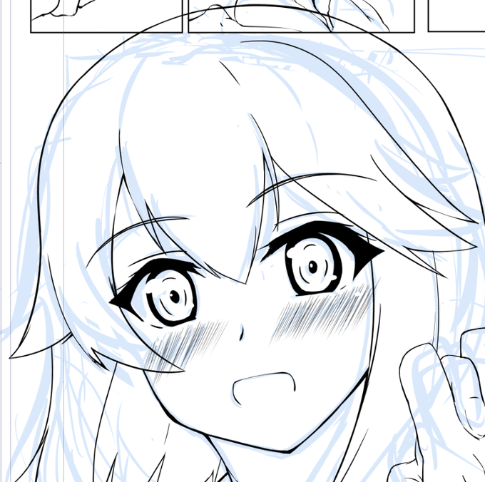 おっけー
とりあえず全ページペン入れ終了～
こっから仕上げ作業じゃー\(^o^)/ 