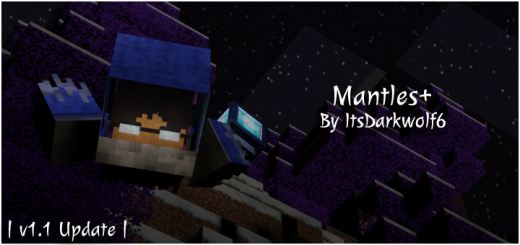 MCPEDL's tweet photo. Mantles+ v1.1 Update. | Rebrand, Re-Skins, &amp; Re-Balance! | - Addon - https://t.co/SWNEp00eR9 - By @darkwolf6_dev https://t.co/ouPslucpGO