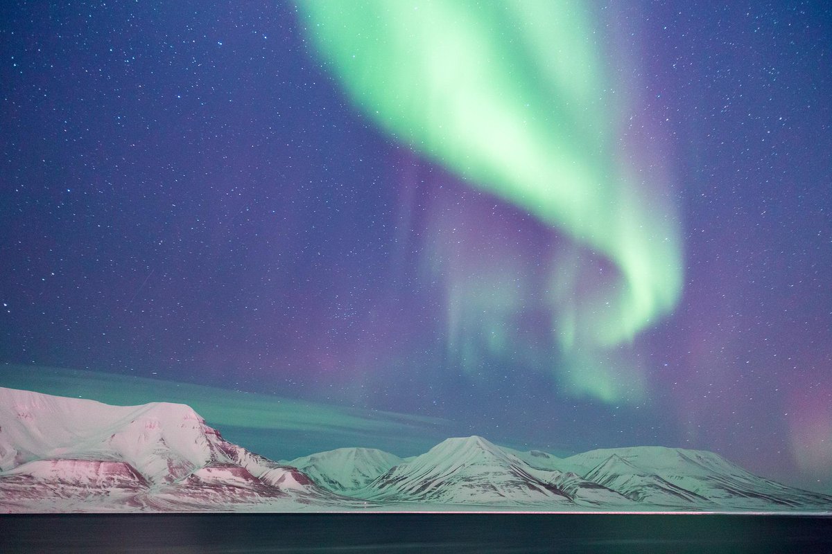 stories_LM's tweet photo. Polar lights or Aurora Polaris, is a mesmerising display of natural light. Auroras are caused by charged particles from Sun interacting with Earth Atmosphere. It is observed from high latitude areas near Arctic and Antarctica.

#travel #travelphotography #travelblogger https://t.co/RCq2uuaUUm