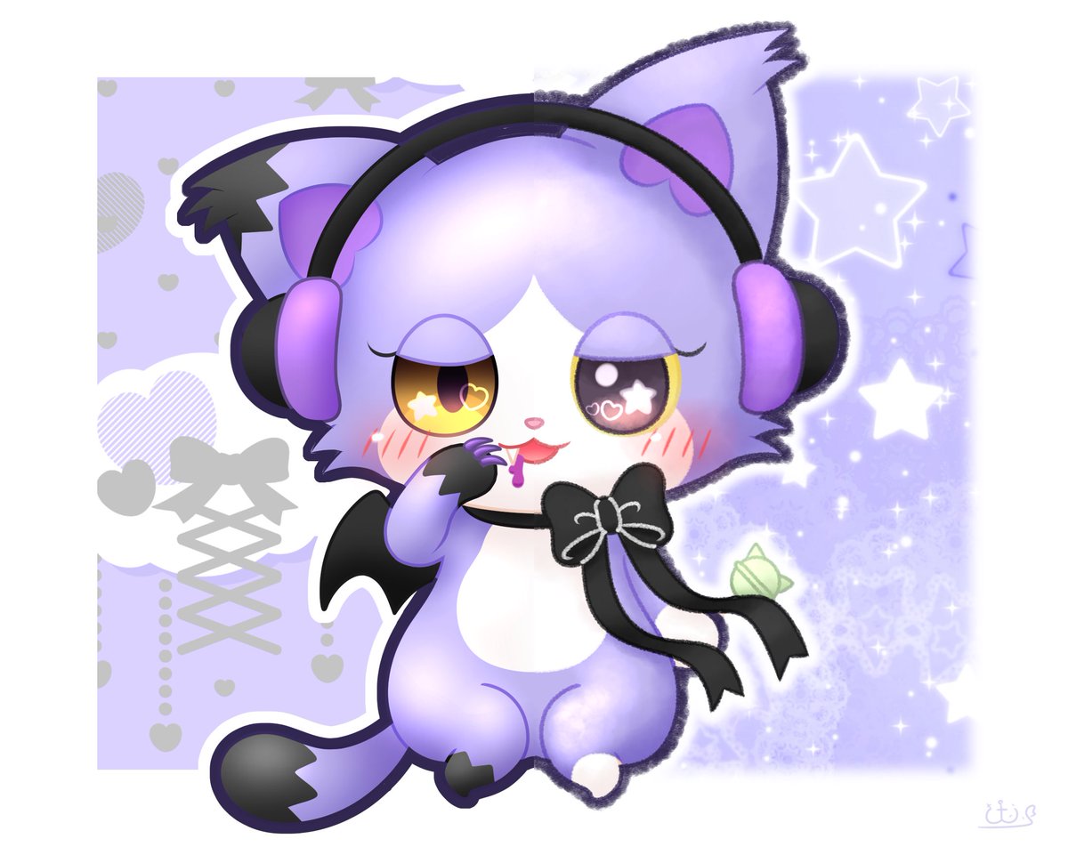 Beatcats #ビートキャッツ 💜レイラ いつもの姿もヴァンパイア姿も好き
