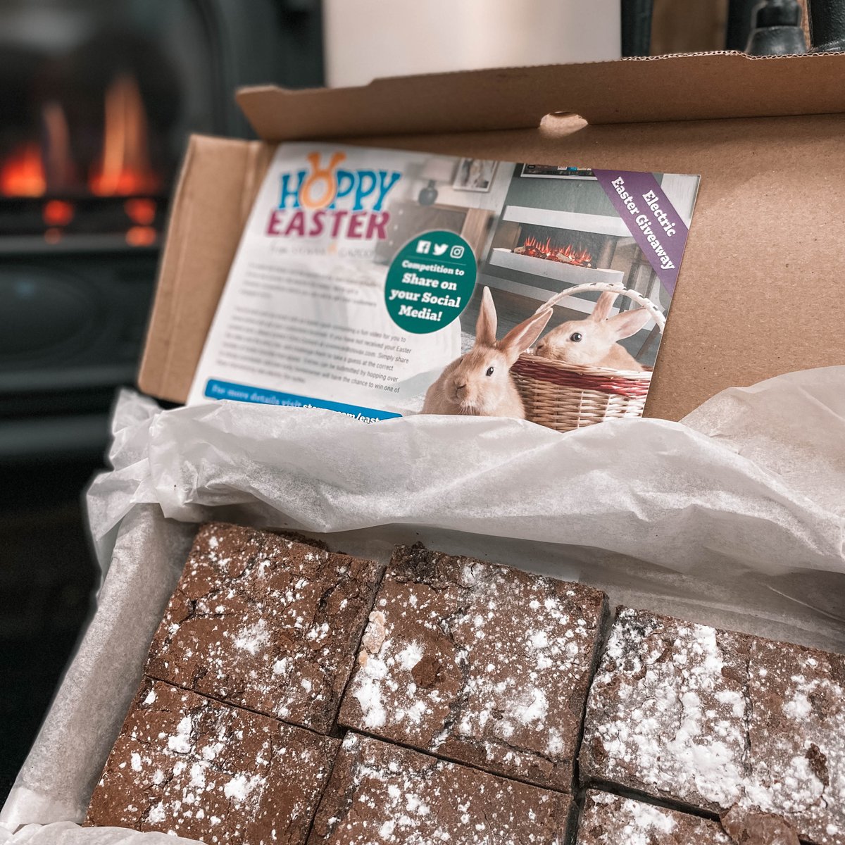 We love a care package, especially a chocolate one! 😍

Thanks to our friends over at <a href="/StovaxGazco/">StovaxGazco</a> for today's special delivery. 

We might even share them with today's customers 🤥😂