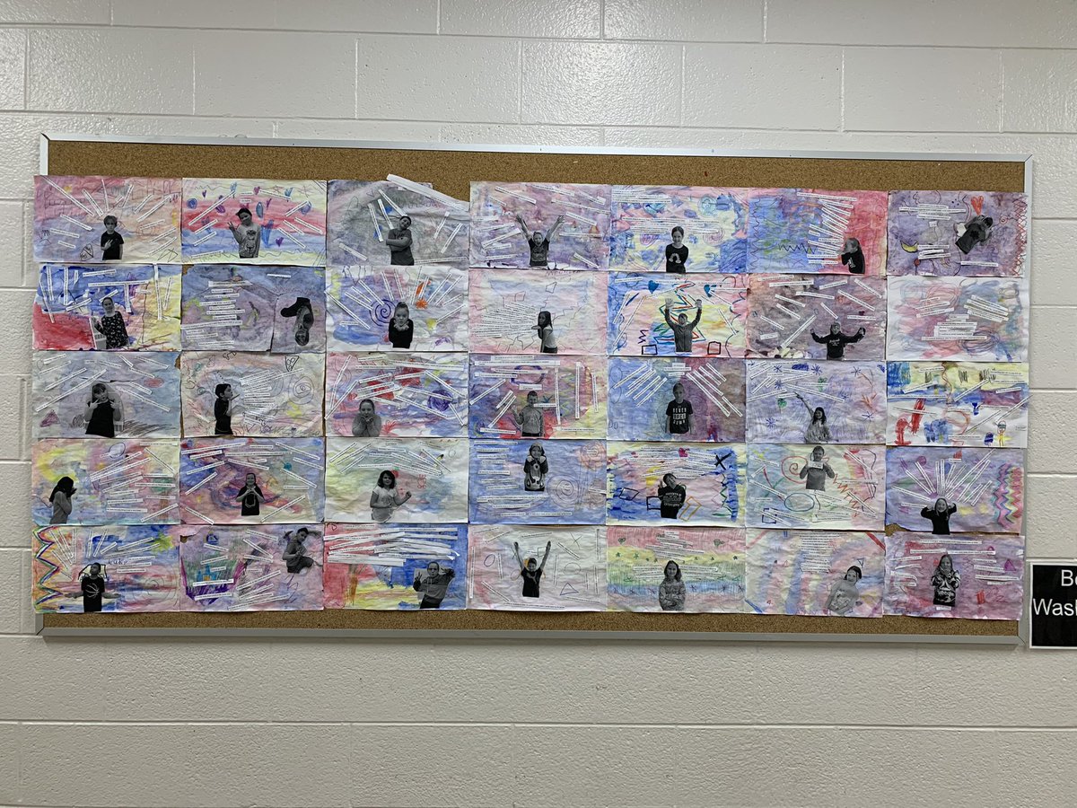 MsCarterLearns's tweet photo. Combining literacy with art to make these beautiful self portraits! @JackCallaghanPS https://t.co/WkIPeeocLg