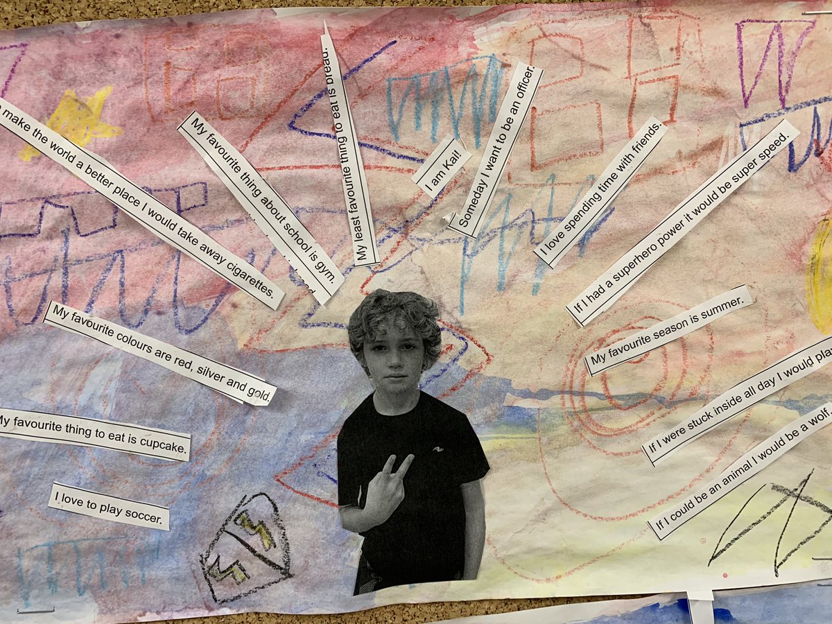 MsCarterLearns's tweet photo. Combining literacy with art to make these beautiful self portraits! @JackCallaghanPS https://t.co/WkIPeeocLg