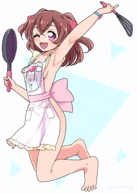 dppr のエプロン可愛いね🍙 