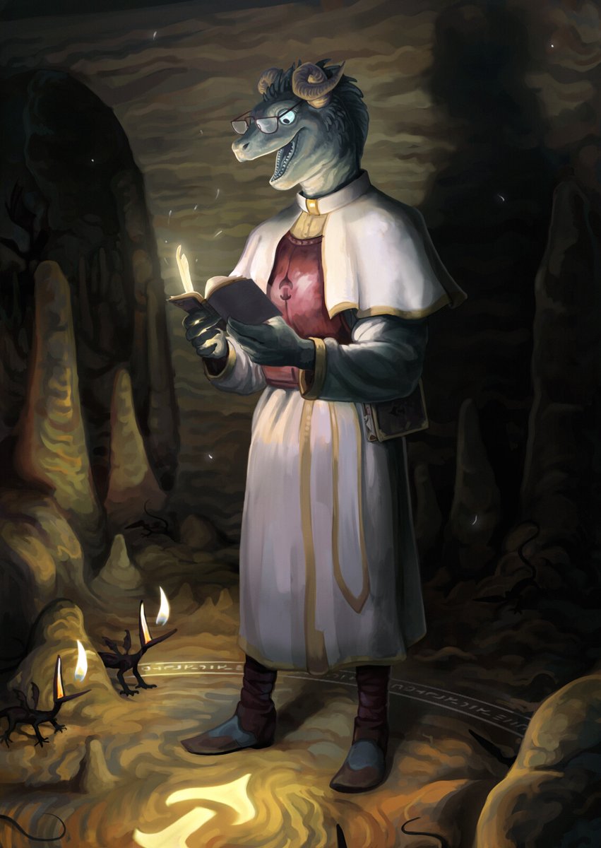 raznorep's tweet photo. Hi #PortfolioDay 
I'm Lusk, I like fantasy and D&amp;D, I like scientific illustration, and I like to make something for myself every then and again. https://t.co/PpEV1yMlFl