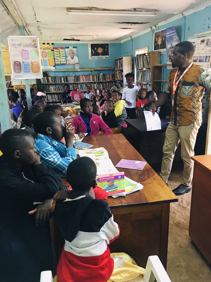 teachersbreak's tweet photo. We had our Students on Break Readerthon yesterday in Kapsabet. 55 students registered but 60 of them showed up. We had to make adjustments to include the extra students. With little, we managed to put smiles and promote reading in fun ways. https://t.co/e9mZq3EVuL