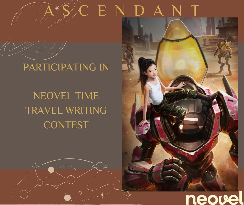 Tinalynge's tweet photo. Participating in the Neovel writing contest is Ascendant, a series in the Primeval Chaos Universe.

https://t.co/6GCTst2kYs

Please go to Neovel and vote for the story. If possible, I would be happy if you can read and follow it throughout the contest. https://t.co/njjB99hGjr