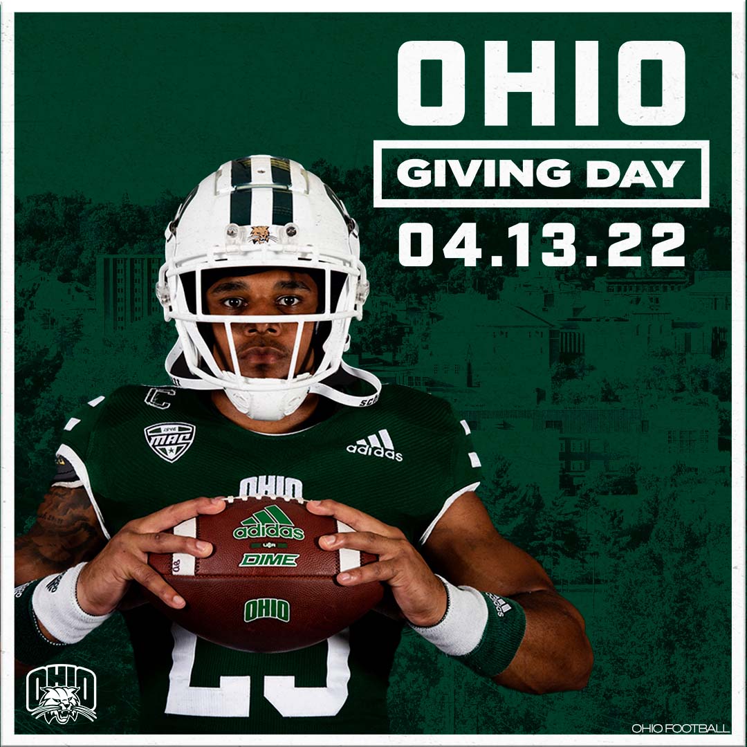 OhioBobcats's tweet image. Good morning!

#OHIOGivingDay is well underway. Donate today and enhance the lives of Ohio's student-athletes. 

ohio.scalefunder.com/amb/OhioAthlet…