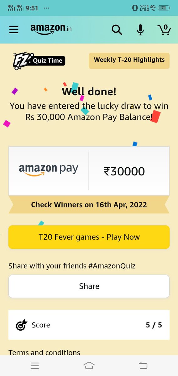 FimateMelody's tweet photo. #AmazonQuiz @amazonIN https://t.co/r46pcnLsHP
