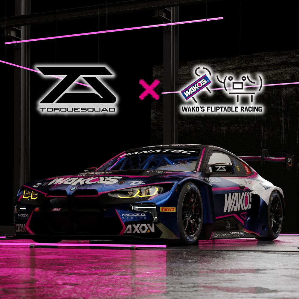 TorqueSquad's tweet image. Torque Squad x Wako&apos;s Fliptable Racing 🏎️💨 

🇭🇰 Hong Kong&apos;s premier eSports racing team will make their third year consecutive appearance in SRO GT World Challenge eSports!

Watch Race 1 LIVE today at 9:50am UTC (in 3 hours) 🏁 youtube.com/watch?v=iVfkyP…

(1/2)