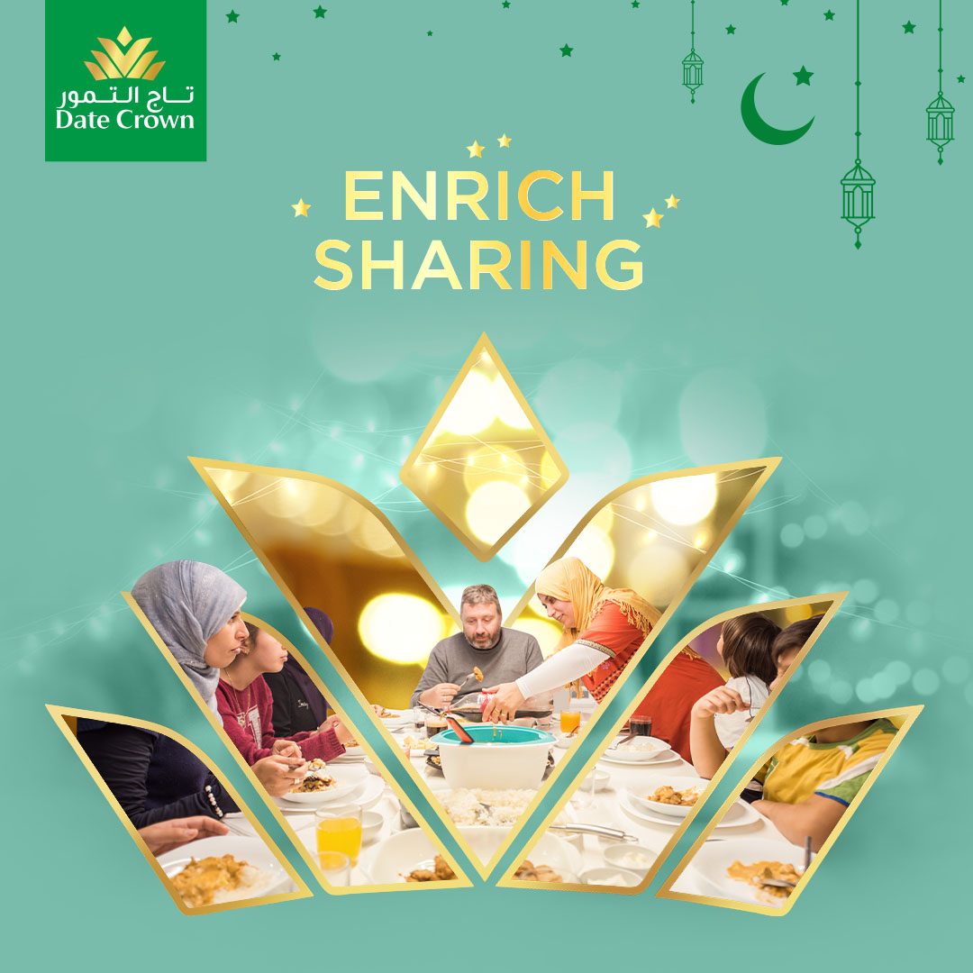 DateCrownUAE's tweet photo. Enrich sharing a natural treasure this Ramadan with a treasured tradition. 🤩
#DateCrown #dates #EnrichEveryDay #Ramadan https://t.co/otSAHU2bgM