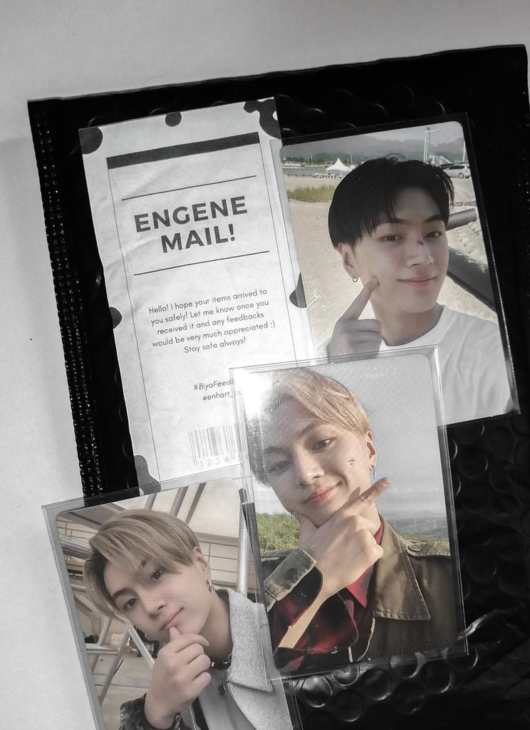 _pjsxv's tweet photo. 🎱 PJS mail! 

▞▚▞▚▞▚▞▚▞▚▞▚▞▚▞▚▞▚

Jay Odysseus Essential, Down Selca &amp; Dawn Pogi came home! 

Thank you @enhart_cart for letting me adopt this pogi! ♡ as well as for the free Jungwon nrpc, Hee &amp; group polas 🥺

Love heechoong and alden ofw 🙈🤣
#Biyafeedbacks https://t.co/iWnlRbqcaw