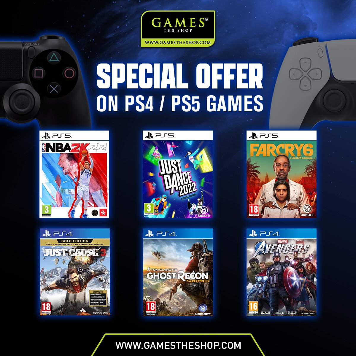 Cheap PS4 & PS5 Games - Buy Playstation Games on