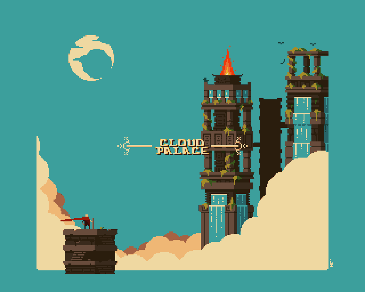 BirgerBosbach's tweet photo. it's #PortfolioDay 
I push pixels and polygons (not pictured here)

#pixelart #ドット https://t.co/gV749prAT2