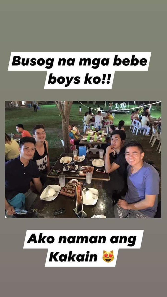 eutin_muko's tweet photo. Ano kayo sinu-swerte? Kayo lang busog tapos ako hindi? 😉😈 https://t.co/miArIhggfb