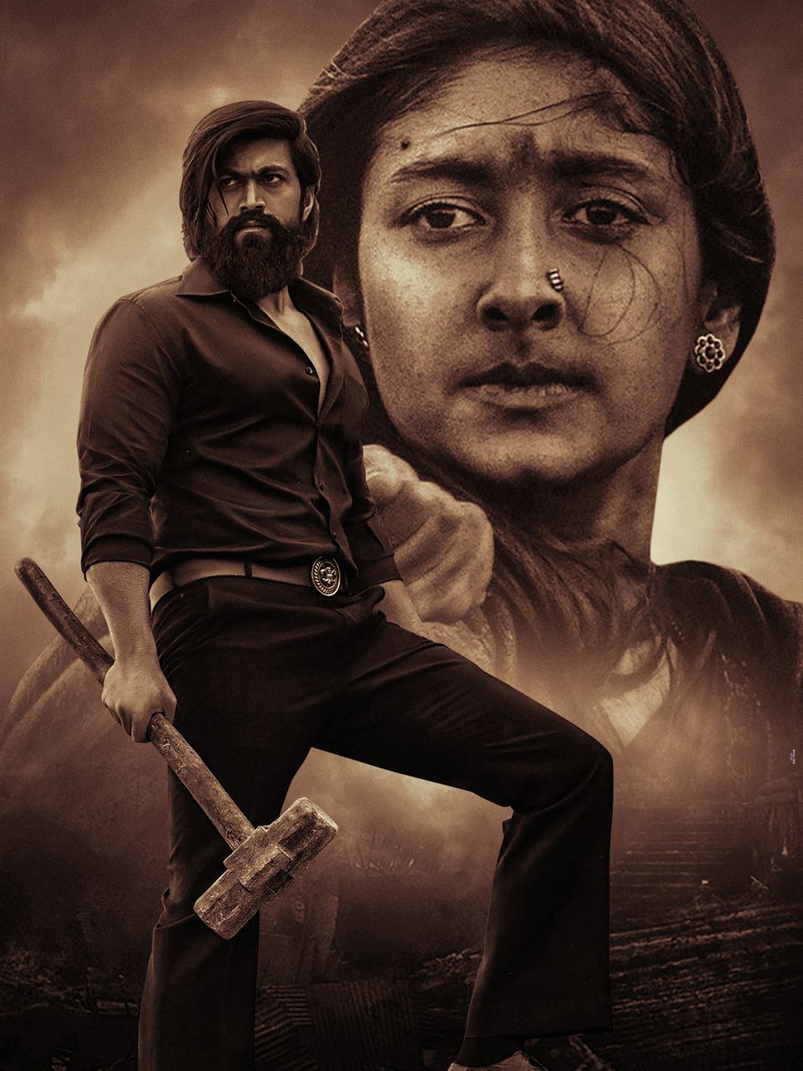 NannamTeja's tweet photo. #KGFChapter2 IMAX Poster design (fan made)✨ https://t.co/SjPXS7CrOC