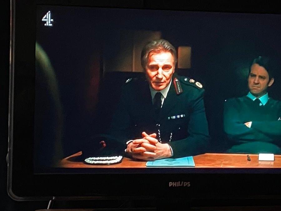 NWCultureGal's tweet photo. A legenderry episode of #DerryGirls last night. The genius of @LisaMMcGee🧡 Impatiently awaiting no.2. Brilliant writing and acting from beginning to end. And oh Liam Neeson 😍 #derrygirls #maevebinchy #fuckadoodledoo #unclecolm 😂 https://t.co/sZ81N85Y5G