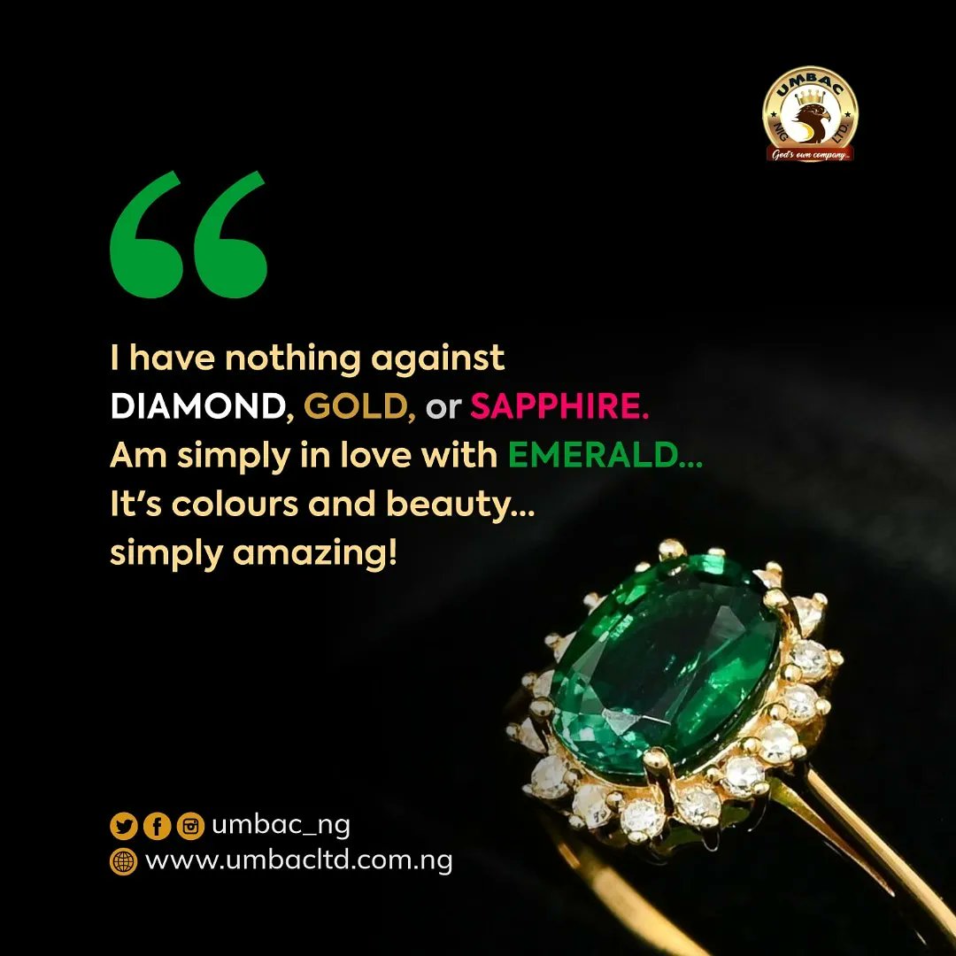 umbac_ng's tweet photo. Let us carve gems out of our stony hearts and let them light our path to love....
For your quality gem stones contact us today.
#makingmoneywednesday  #umbac #yourtrustedinvestor #investwithumbac https://t.co/EIOEu10FLQ
