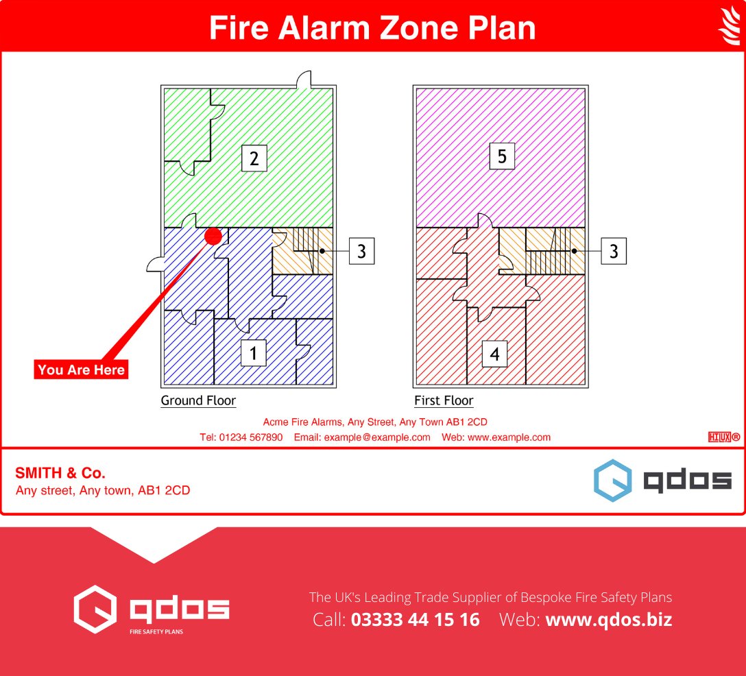 At QDOS, we combine any further detail onto a zone plan using ISO 7010 symbols to ensure it remains clear and easy to understand. ✅

Visit our website for more details: ow.ly/nyFi50GwZ0W

#zoneplans #firealarms #firealarmsystems #firesafetyplans firesafetydocuments