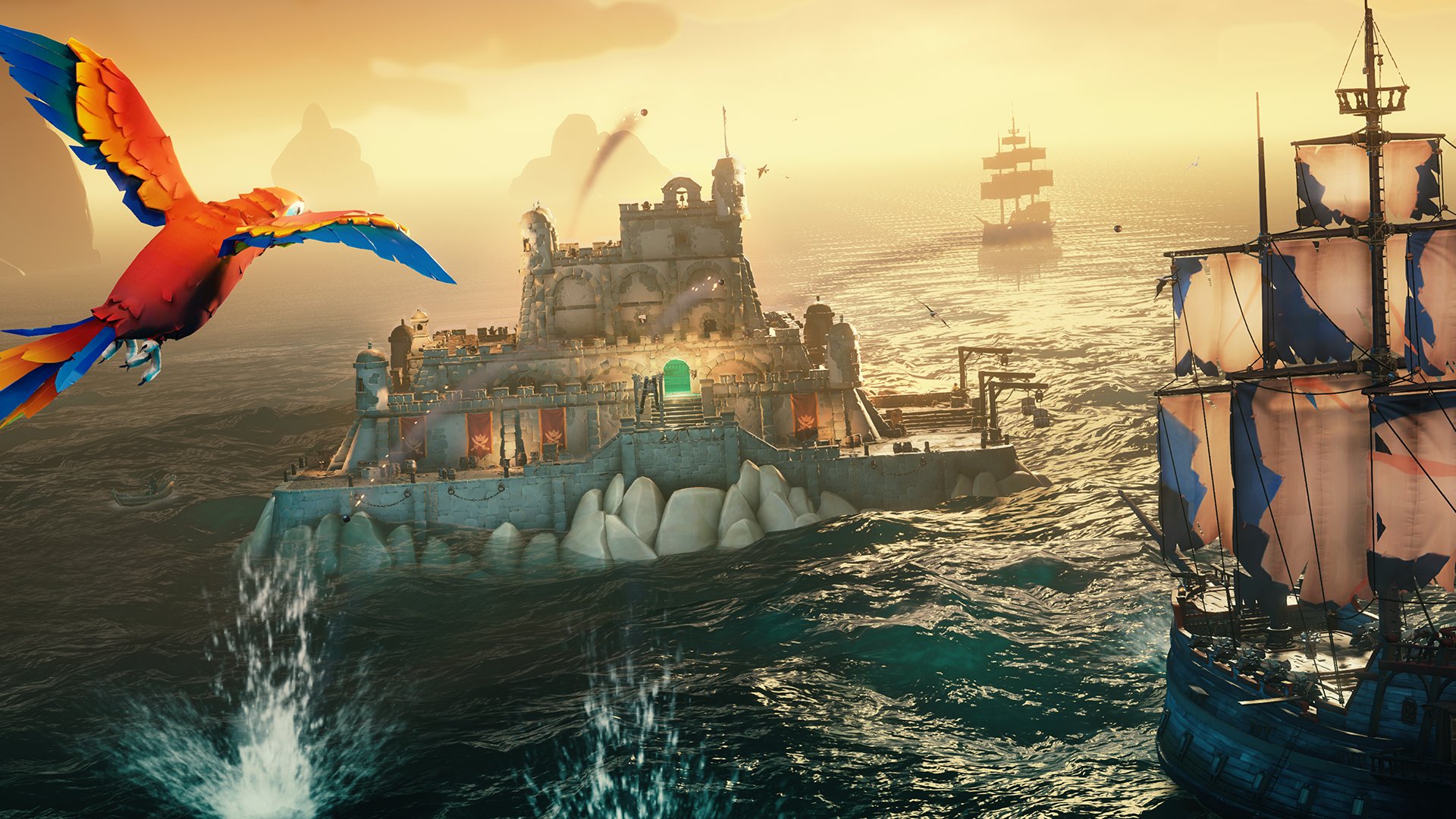 Sea of Thieves on Twitter "Six unique Sea Forts appeared across the