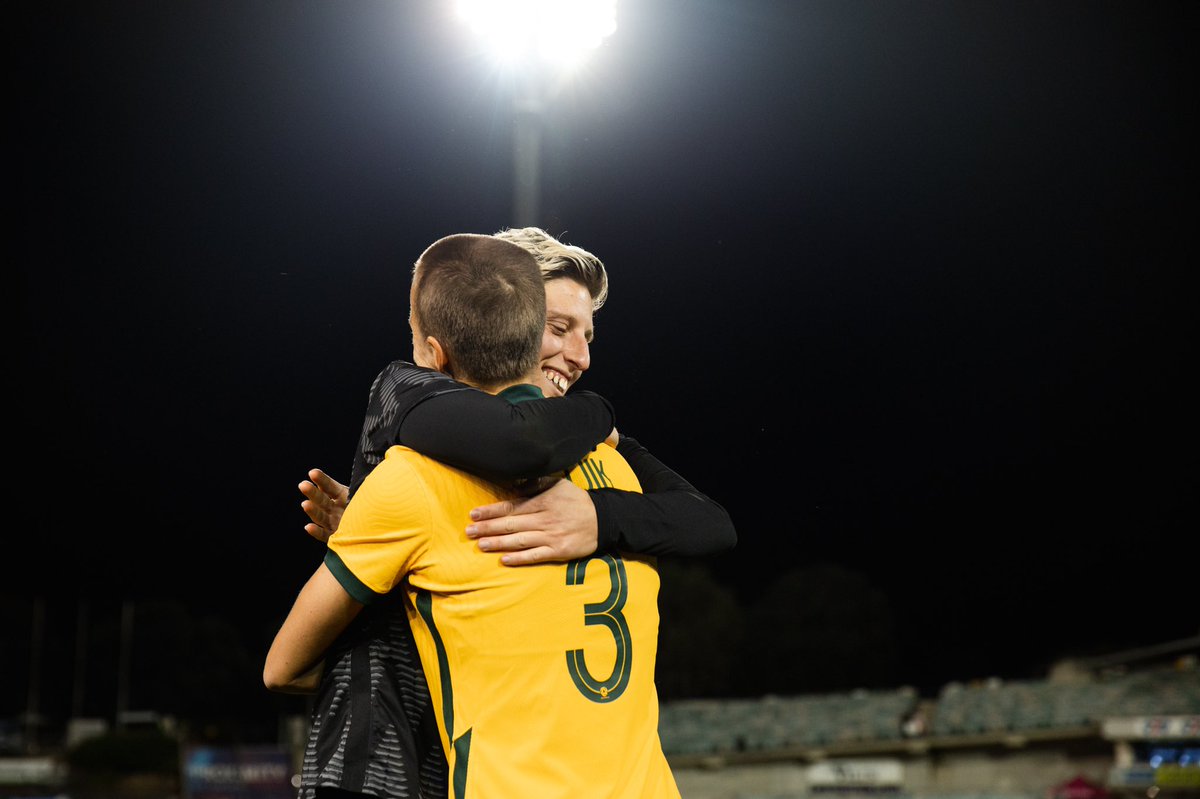 So much more than football ❤️ I couldn’t be prouder of you Aivs, you are so brave and so selfless. To the football community, you once again showed why you’re so incredible.