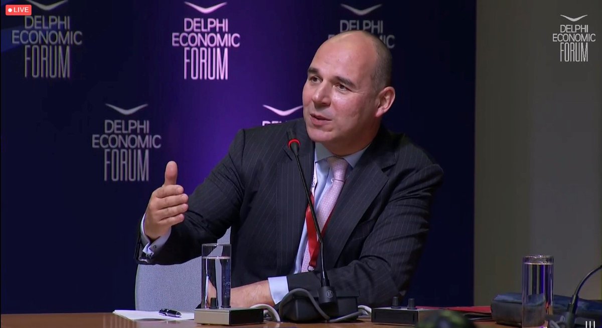 GabrielGlockler's tweet photo. At the @DelphiEconForum I discussed how the @ecb with its #ECBStrategyReview became clearer about what it aims to achieve, how its #monetarypolicy relates to other policies & whom it needs to reach to be more effective. Full📽️(starting 6:54:00)
👉https://t.co/PzKcusi2Km https://t.co/75rSwEuvgI
