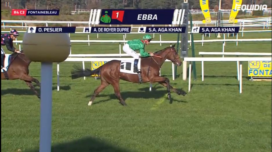 ashsh's tweet photo. A debut on the Parisian circuit for EBBA 🟢🔴 this evening in the 2000m C7 Prix #Dumka (1815 UK)
Now under the management of @GraffardRacing she has the 🇧🇪 back on board.
Effortless win last time and her name is on the guestlist for the #Alary and #Diane but can she RSVP today?! https://t.co/zrJKRXzbP0