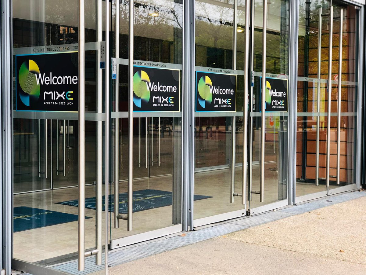 MIXE_event's tweet photo. ⚡ C'est parti pour 2 jours d'échanges, innovation et business meetings dédiés au mix énergétique neutre en carbone : Bienvenue à toutes et tous pour cette 1ère édition de MIX.E !
Pour suivre le livetweet et rejoindre la discussion sur Twitter, utilisez le hashtag ▶️ #MIXEEVENT https://t.co/YoUplpfWSs