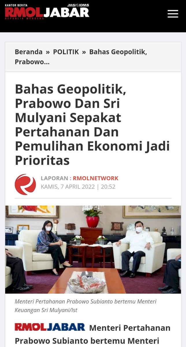 anisara_rahmah's tweet photo. Andai merujuk pada hasil survei,setuju sih, Pak Prabowo adalah tokoh dengan penampilan yg baik, Walau jarang terlihat sebagai Ketua Umum Gerindra.

@prabowo @Gerindra 

Prabowo Selalu Moncer
Menhan Kerjanya Terbaik
Apik tanpa Gimik https://t.co/s91kANOmoa