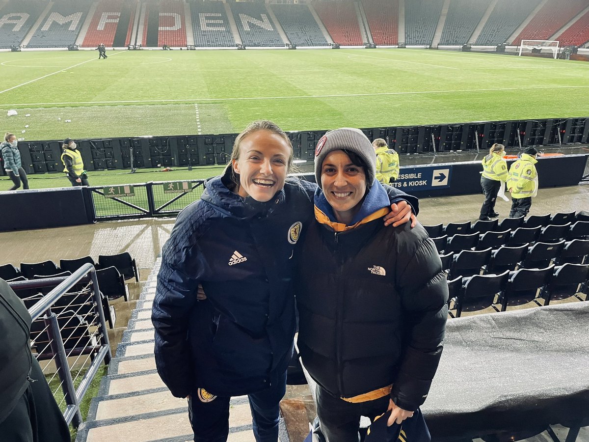 After so many years, it was so lovely to finally see you in some Scotland 🏴󠁧󠁢󠁳󠁣󠁴󠁿 get up <a href="/christygrimshaw/">christy grimshaw</a> .  Great game Scotland Women.