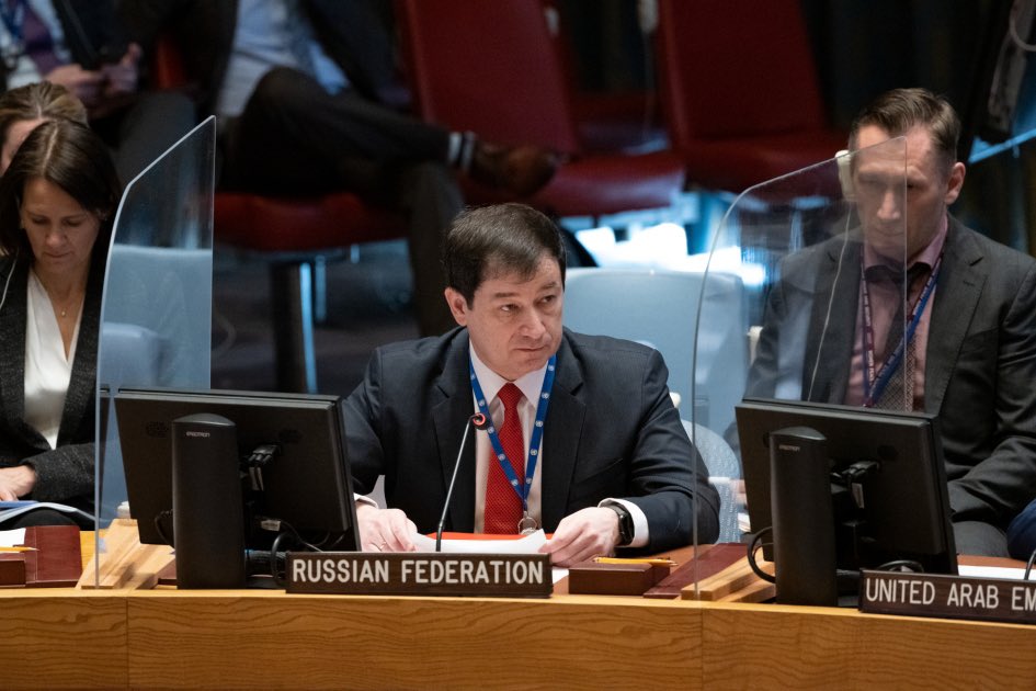 Raccomandiamo vivamente di prendere conoscenza del discorso del Vice Rappresentante Permanente della Federazione Russa presso le Nazioni Unite Dmitry #Polyanskiy

👉cutt.ly/2FRP1xZ