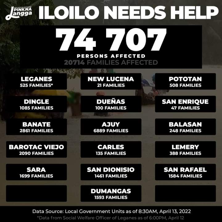 leeyahnaur's tweet image. ❗❗❗

donation drive by @PinkNaLangga

please spare 3 secs of your time to rt/like/share. 

#AgatonPH 
#IloiloNeedsHelp