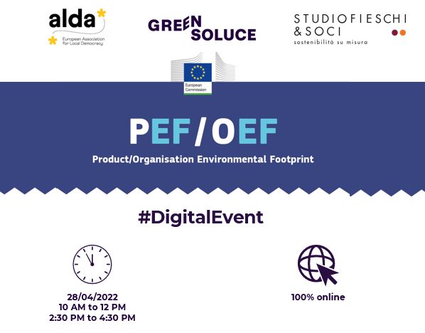 greensoluce's tweet photo. 🌱 Learn more about: the Product Environmental Footprint (PEF) and the Organisation Environmental Footprint (OEF) methods in our 100% digital event on April 28th. Register👉 https://t.co/LmIPZ3thU6 https://t.co/toZkeltT52