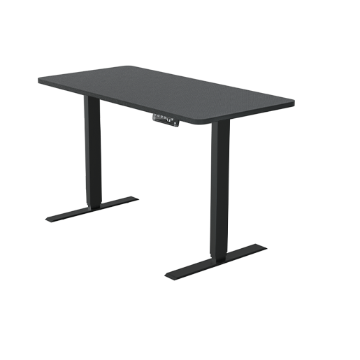 Height adjustable desk frame.