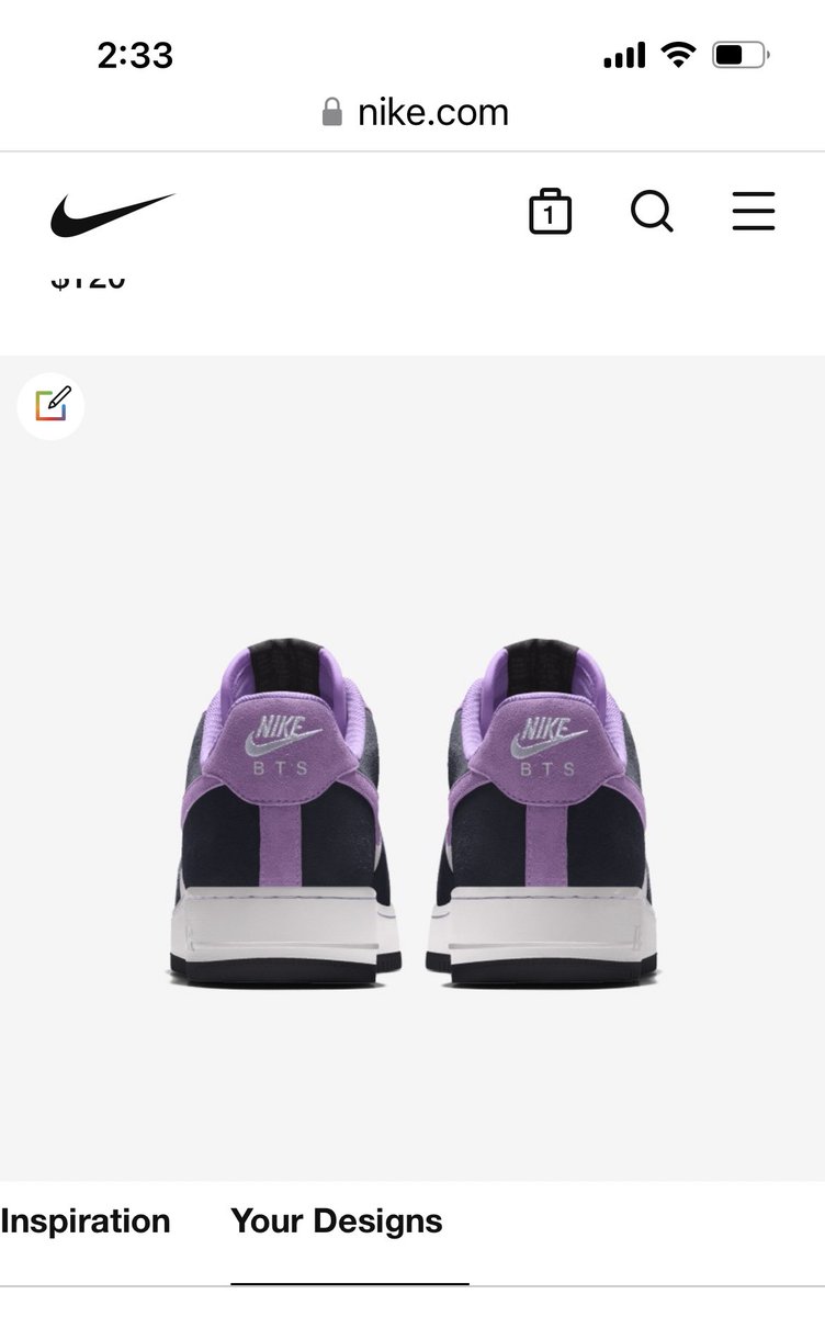 jiumj's tweet photo. Omg, vi que una #ARMY personalizo sus Nike, y corrí a hacer los míos porque amé!!!! 
Creo se verán hermosos, que piensan? 
#bts https://t.co/3eZLlq3iQD