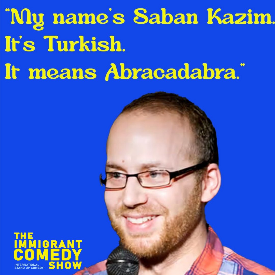 Şaban (Pronounced Shaban) is a comedian of mixed backgrounds. His style of comedy includes rich story telling about his own life experiences. See him live on the 24th of April at Camden Comedy club. Ticket link in bio!