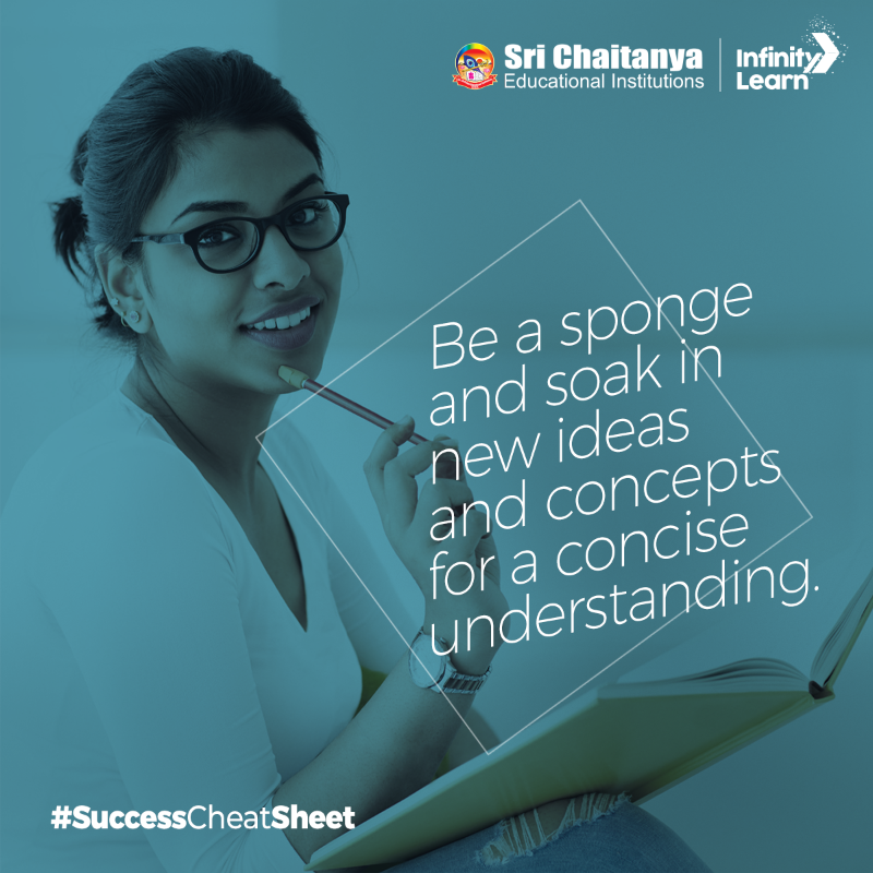 Sri_Chaitanya_'s tweet photo. Being a topper in the class is no hard task. All you must do is follow these simple tricks and soon you will see your grades, marks, and ranks improve drastically. For more such pro-level tips, follow #SriChaitanya.

#SriChaitanyaEducationalInstitutions #SuccessCheatsheet