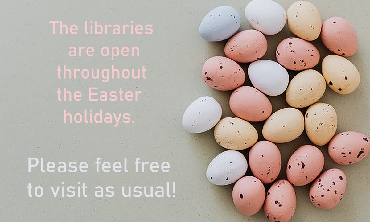 LibraryUoL's tweet photo. Feel free to visit the University of Lincoln Libraries over the Easter break, we are open 24/7 as usual
#uollibraries #universityoflincoln #easterbreak https://t.co/9F2IrJRNqi