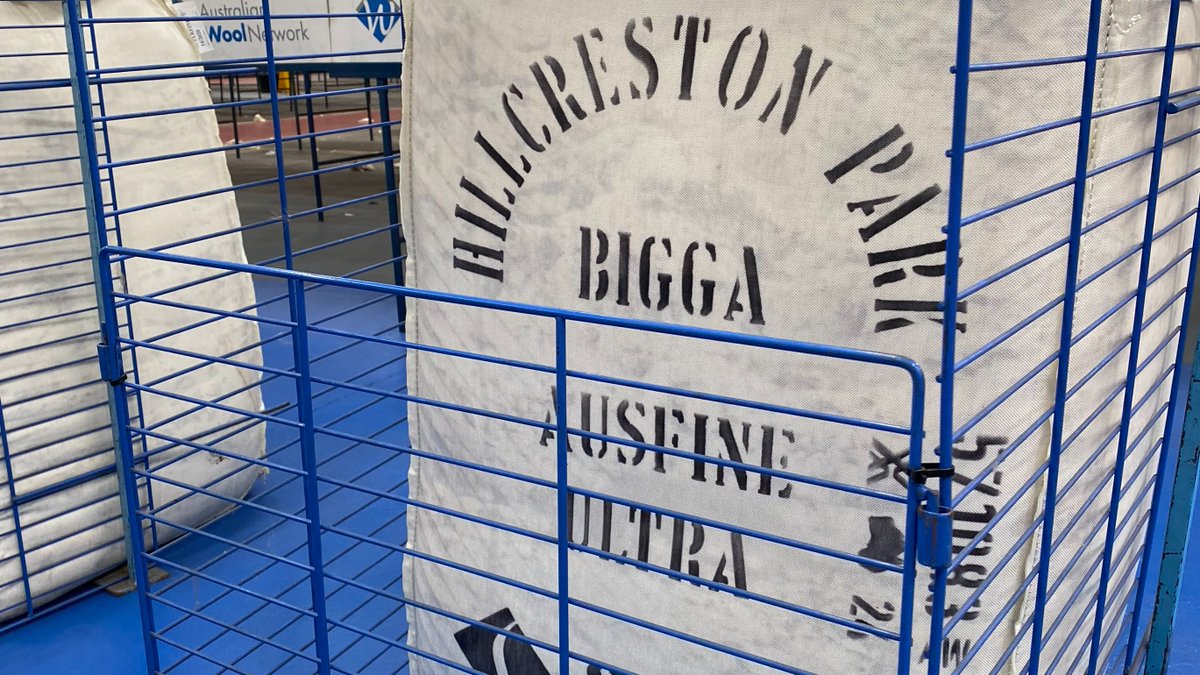 awn_rural's tweet photo. An excellent week for clients Danny, Megan, David & Katherine Picker of Hillcreston Park, Bigga Hillcreston Park, Bigga NSW, with nine 1PP bales purchased by G. Schneider.
#1PP #wool #auswool #merino #australiansuperfine https://t.co/GvdDhq3JqS