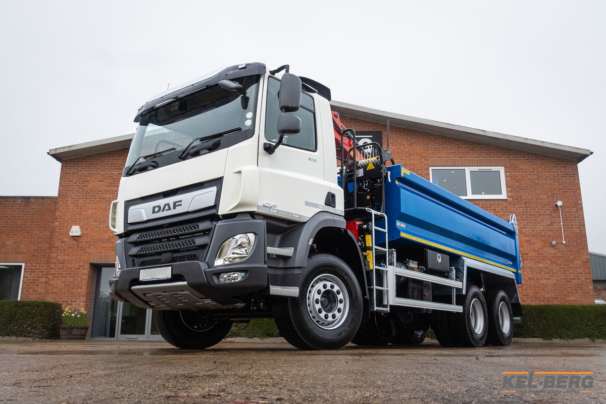 Kel_Berg's tweet photo. We're always delivering new grab loader installations. Recently we fitted one to Paul Fowler's DAF CF370 6x4 manual chassis. Thanks to Paul for choosing Kel-Berg. We appreciate your business.
#kelberg #utilities #daf #construction #constructionuk #transport #constructionequipment https://t.co/jsa6WkjYOG