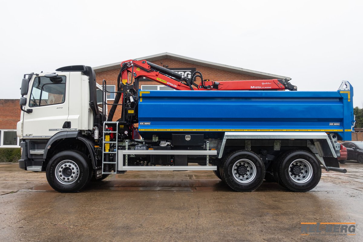 We're always delivering new grab loader installations. Recently we fitted one to Paul Fowler's DAF CF370 6x4 manual chassis. Thanks to Paul for choosing Kel-Berg. We appreciate your business.
#kelberg #utilities #daf #construction #constructionuk #transport #constructionequipment