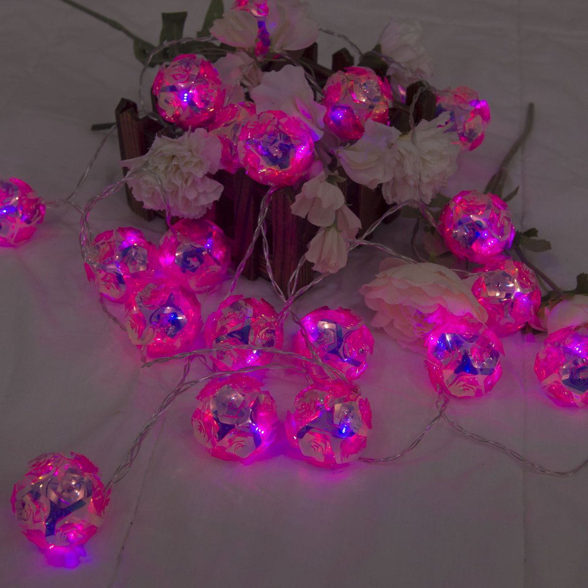 nbakilight's tweet image. #roseballstringlights #ledfairylights #partydecoration #lucesdecorativas #ledlichterkette #garlandlights #Akilight