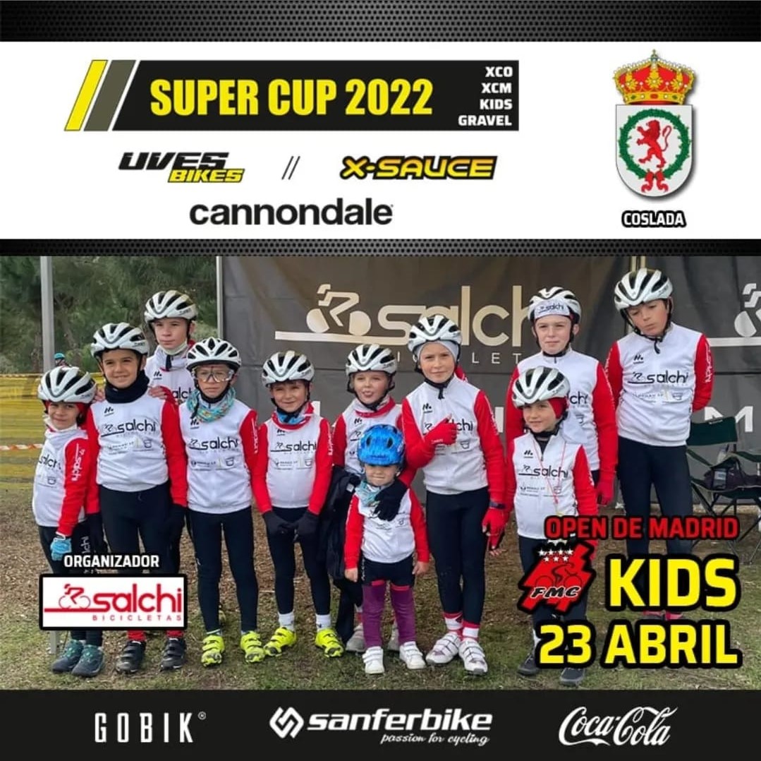 Recta final de la Super Cup Kids con la prueba de Coslada el próximo 23 de Abril. Info previa e inscripciones AQUÍ: bit.ly/3rlloDe
#MadridEsCiclismo #SuperCupUves22