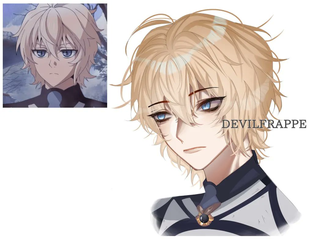 devilfrappe99's tweet photo. Mikaa seraph of the end 

#MikaYuu #Mikaelahyakuya #seraphoftheend https://t.co/nXWFXEoTfG