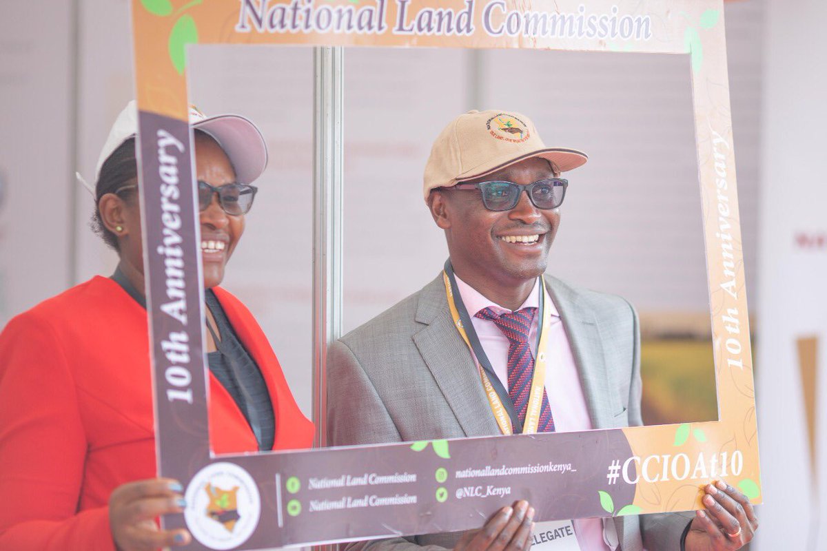 NLC_Kenya's tweet photo. Visit our booth @KICC_kenya grounds to learn more about National Land Commission, our mandates and achievements in the last ten years.
#CCIOat10 #constituitionalcommissions #10thanniversarycelebration #CCIOs https://t.co/ZrMI72Sarf