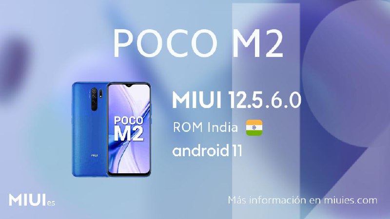 MIUISPAIN's tweet photo. Actualización para el POCO M2
🔹 Versión 12.5.6.0
🔹 MIUI 12.5 India Estable
🔹 Android 11
Descargar: https://t.co/78i7zsiMKv
#POCOM2 #shiva #India #MIUI125 https://t.co/WIPM2nFqLn